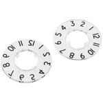 468-0717 RS Pro ボリューム調整つまみ (ノブ) / ノブ用アクセサリ シャフト：17mm， 直径：36.8mm RS PRO