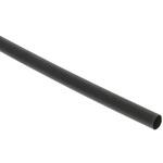 481-1797 RS Pro 熱収縮チューブ， 収縮前 6.4mm， 収縮後 2mm， スリーブ長さ 1.2m ポリオレフィン， 黒 RS PRO