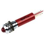 207-185 RS Pro LED表示灯， 赤 8mm， 24 V dc RS PRO