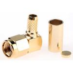 546-2790 SMA 同軸コネクタ RS Pro， プラグ， ライトアングル， リバース， コンタクト：金めっき RS PRO