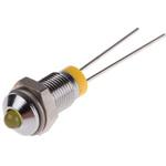 208-605 RS Pro LED表示灯， 黄 6mm， 2 V dc RS PRO