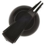 223-742 RS Pro ボリューム調整つまみ (ノブ) / ノブ用アクセサリ シャフト：6.4mm， 直径：32mm RS PRO