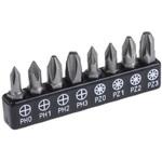 615-9192 ドライバービットセット RS Pro 8 ピース Phillips； Pozidriv ドライバビット RS PRO