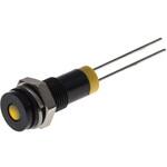 700-1606 RS Pro LED表示灯， 黄 6mm， 2 V dc RS PRO
