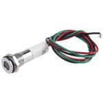 700-1965 RS Pro LED表示灯， 赤/緑/黄 8mm， 24 V dc RS PRO
