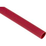 398-313 RS Pro 熱収縮チューブ， 収縮前 3.2mm， 収縮後 1.6mm， スリーブ長さ 1.2m ポリオレフィン， 赤 RS PRO