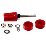 423-239 RS Pro 4 mmソケット (メス)， 赤， ニッケルめっき RS PRO