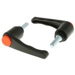 478-951 RS Pro クランプレバー， M10 サーモプラスチック RS PRO