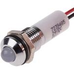 723-9485 RS Pro LED表示灯 Q8P3CXXW24E， 白 8mm， 24 V dc RS PRO