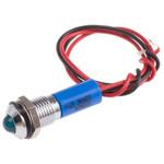RS Pro LED表示灯 Q8P3CXXHB220E， 青 8mm， 220 V ac RS PRO