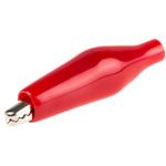 RS Pro O85-00007 わに口クリップ， 赤 RS PRO