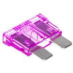 563-740 RS Pro 自動車用ブレードヒューズ， 定格電流 3A， バイオレット， 32V RS PRO
