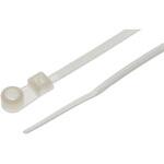 601-079 RS Pro 結束バンド， 113mm x 2.5 mm， ナチュラル， ナイロン 66 RS PRO