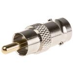 790-2809 同軸 変換アダプタ RS Pro ストレート RCA プラグ - BNC - ジャック ニッケル RS PRO