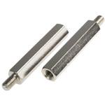 806-6689 六角 スタンドオフ RS Pro スチール M6 x 50mm RS PRO