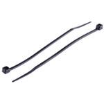 811-1577 RS Pro 結束バンド， 100mm x 2.5 mm， 黒， ナイロン 66 RS PRO