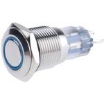 811-8437 RS Pro プッシュボタンスイッチ， SPDT， 3 A @ 250 V ac， On-モーメンタリ， パネルマウント RS PRO