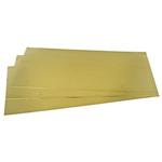 841-1906 RS Pro 18329 真鍮製シート 600mm x 300mm RS PRO