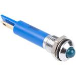 846-2715 RS Pro LED表示灯， 青 8mm， 110 V ac RS PRO