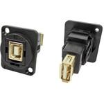 RS Pro XLR形式 USB 2.0 B ソケット ストレート ニッケルめっき RS PRO