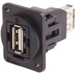 874-1241 RS Pro XLR形式 USB 2.0 A メス ストレート ニッケルめっき RS PRO