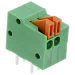 TE Connectivity 基板端子ストリップ 1-2834016-2， 2.54mmピッチ ， 1列， 2極， 緑 TE Connectivity Japan(旧:TYCOELECTRONICS(タイコエレクトロニクス))