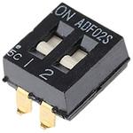 ADF02S04 TE Connectivity DIPスイッチ， スライド， SPST TE Connectivity Japan(旧:TYCOELECTRONICS(タイコエレクトロニクス))