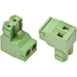 282805-2 TE Connectivity プラグ対応端子台 282805-2， Buchananシリーズ， 5mmピッチ ， 1列， 2極， 緑 TE Connectivity Japan(旧:TYCOELECTRONICS(タイコエレクトロニクス))