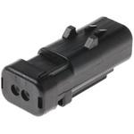 776534-1 自動車用コネクタ， 2極， オス， 赤 クリップマウント TE Connectivity AMPSEAL 16シリーズ TE Connectivity Japan(旧:TYCOELECTRONICS(タイコエレクトロニクス))