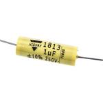 Vishay ポリエステルコンデンサ(PET)， 160 V ac、250 V dc， 1μF， ±10% VISHAY