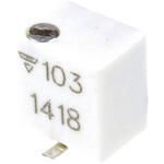 TSM4YL103KB25 半固定抵抗器 Vishay， 10kΩ， 0.25W， 上面調整 VISHAY