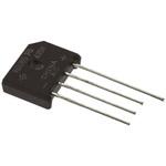 KBU6J-E4/51 Vishay 整流用 ブリッジダイオード 単相 6A， 600V， 4-Pin KBU VISHAY