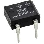 Vishay 整流用 ブリッジダイオード 単相 1A， 600V， 4-Pin DF-M VISHAY