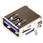 692121030100 USBコネクタ (タイプA)， USB3.0， メス Wurth Elektronik WURTH ELEKTRONIK