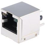 615008138321 RJ45モジュラジャック Wurth Elektronik 8極 Cat5 垂直 PCBマウント メス モジュラージャック WURTH ELEKTRONIK