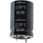 ニチコン アルミ電解コンデンサ，スナップイン端子 400V dc 68μF ニチコン