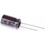 UPS1A222MHD ニチコン アルミ電解コンデンサ 10V dc 2200μF ニチコン