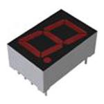 LAP-601VL ローム 7セグメント， 文字高 14.6mm， 単桁 LED LED LAP-601L， 赤 ROHM