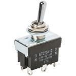 ET225N12-Z フジソク トグルスイッチ DPDT On-On ニデックコンポーネンツ(日本電産コパル電子/フジソク)