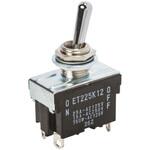 ET225K12-Z フジソク トグルスイッチ DPST On-Off ニデックコンポーネンツ(日本電産コパル電子/フジソク)