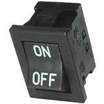 SLE10A-7 ロッカースイッチ 日本電産コパル電子 (フジソク) 黒 ニデックコンポーネンツ(日本電産コパル電子/フジソク)