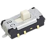 CMS-2202A 日本電産コパル電子 スライドスイッチ 2回路 2接点 100 mA @ 12 V dc ニデックコンポーネンツ(日本電産コパル電子/フジソク)