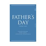FATHER'S DAY シンプルポップ・ポスター おしゃれEXPO