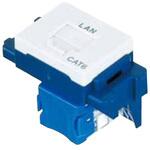 ぐっとすシリーズ 情報モジュラジャック 埋込型 CAT6 ホワイト Panasonic(パナソニック)