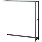 シリーズ什器「ラテラル・ロコ」GRAY W120cm D35cm 連結用 ストア・エキスプレス