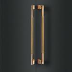 T5980-10-001 【オーダー】ドアハンドル 楕円 振り出しタイプ ブロンズハンドル T5980 UNION(ユニオン)