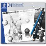 100 G24 S ルモグラフ鉛筆24本セット ステッドラー