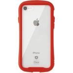 41-907139 [iPhone 8/7専用]iFace Reflection強化ガラスクリアケース(レッド) Hamee(ハミィ)