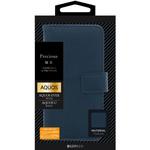 AQUOS EVER SH-02J/AQUOS U SHV37 PUレザーブックケース「Precious」 スタンド機能 ストラップホール付 LEPLUS