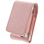 glo 電子タバコケース 「short type」ピンク ストラップホール付 LEPLUS